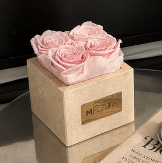 TRAVERTINE - MIGNON - PINK ETERNAL ROSE