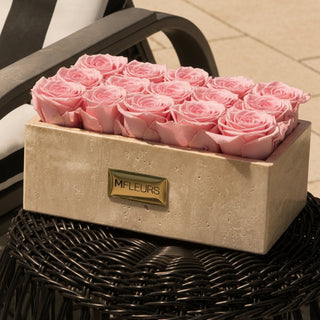 TRAVERTINE - MBAR - PINK ETERNAL ROSE