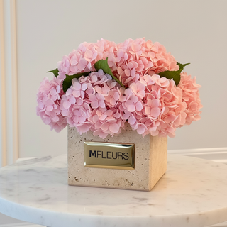 TRAVERTINE - MIGNON SERENITY - PINK HYDRANGEA